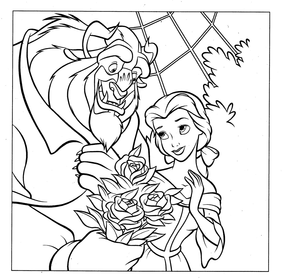 Download Princess Coloring Pages 25