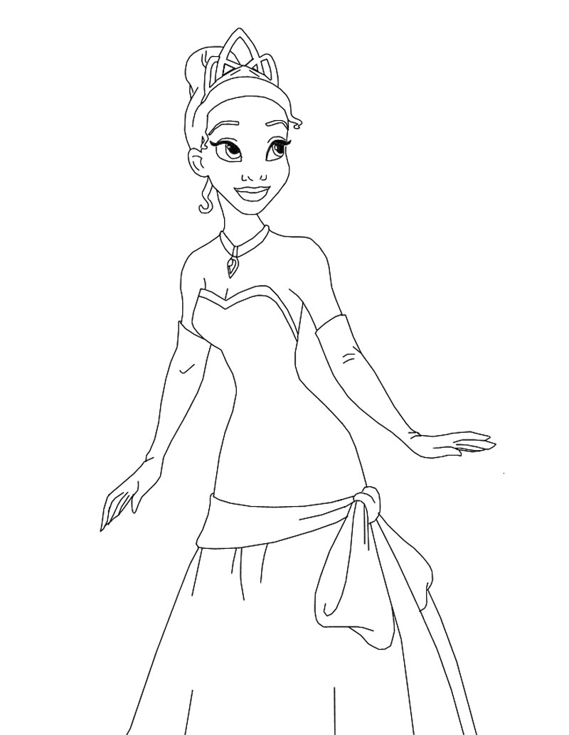 Download Princess Coloring Pages 26