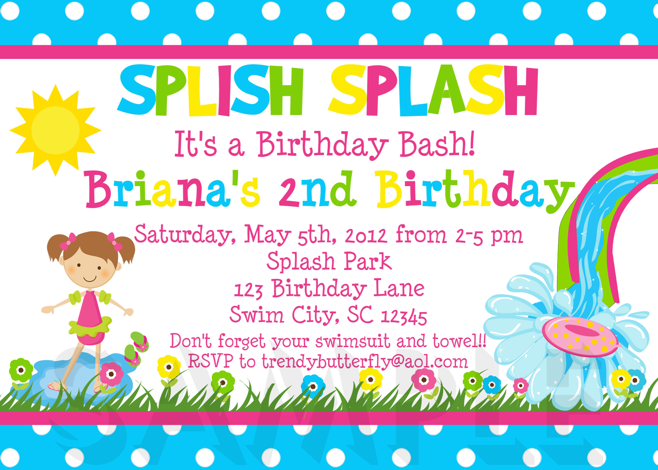 Printable Birthday Invitations (26) Coloring Kids