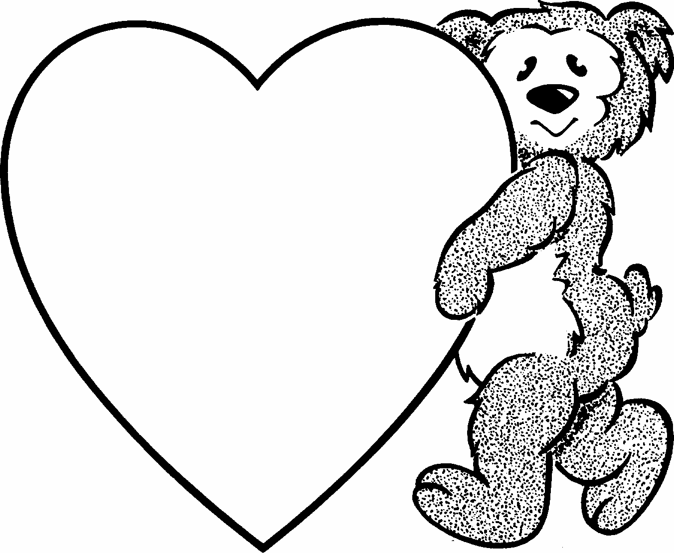 r2l valentines day printable coloring pages - photo #43