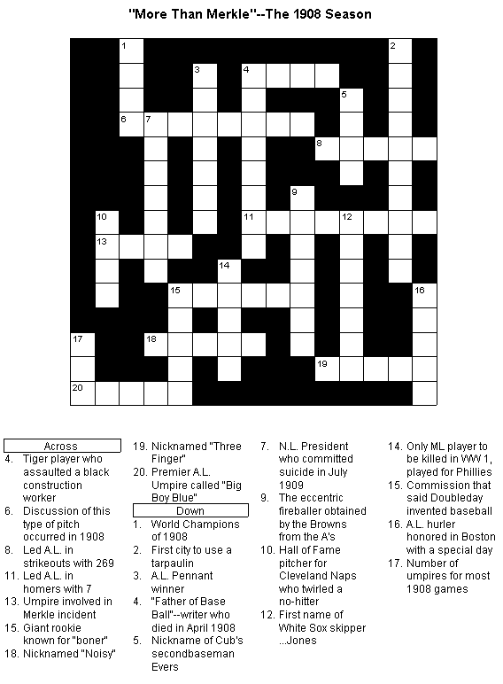 printable crossword puzzles