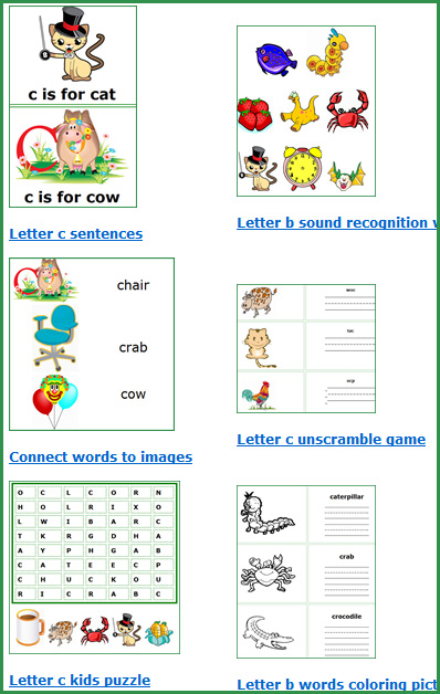 print kindergarten worksheets