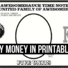 Printable Play Money - Coloring Kids