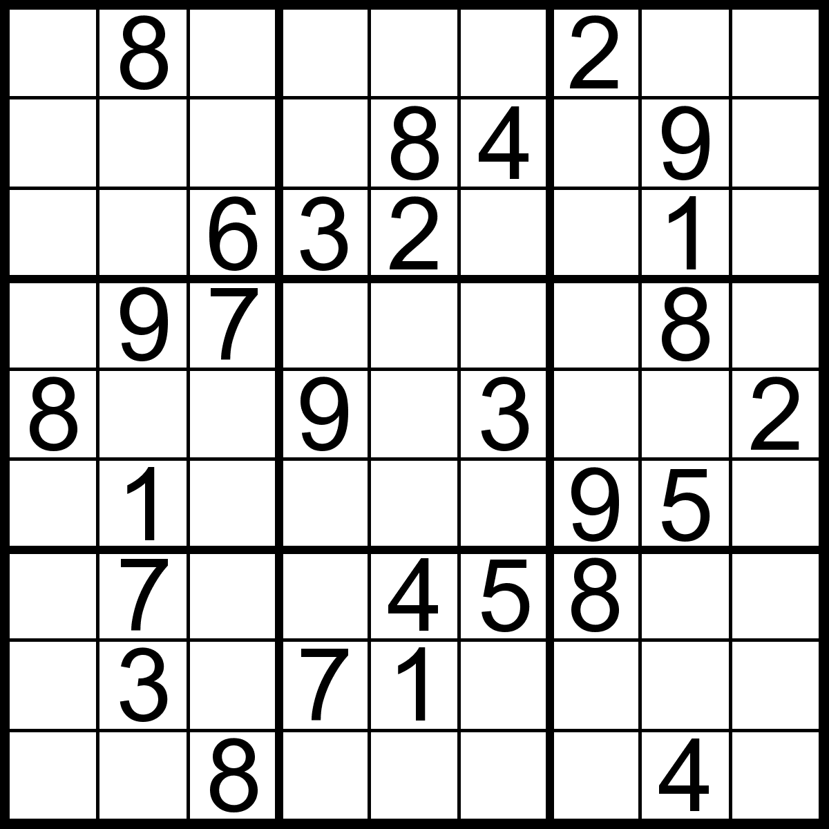 free sudoku printable puzzles