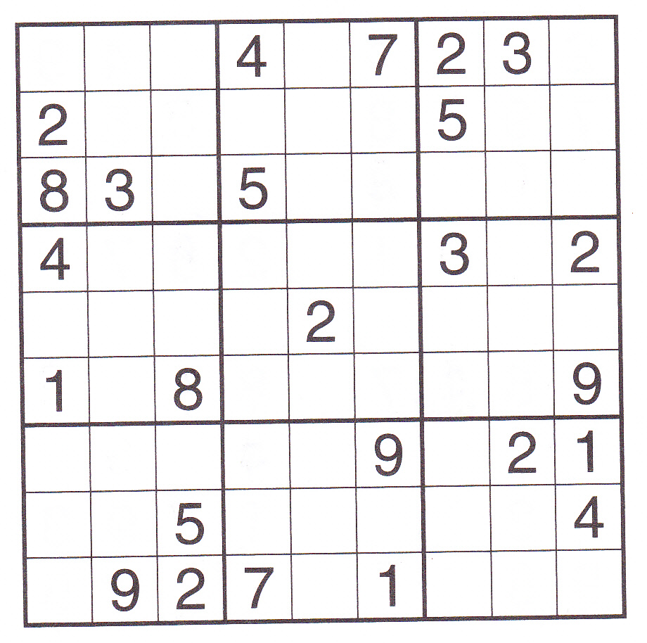 sudoku trial