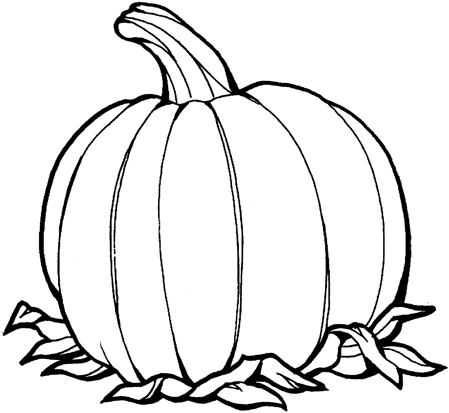 Pumpkin Coloring Pages (12) | Coloring Kids