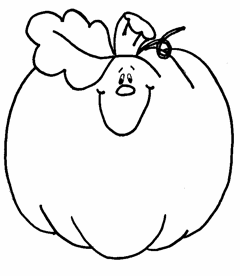 small pumpkin coloring pages print