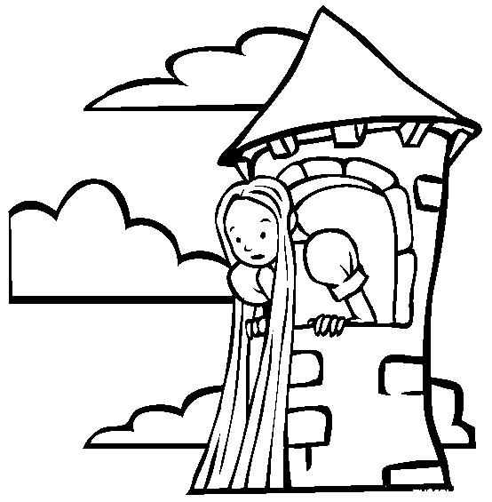 tangled coloring pages rapunzel story - photo #30