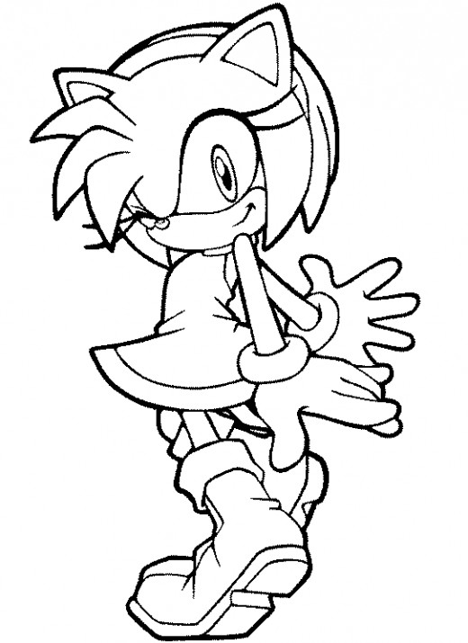 Sonic Coloring Pages 4   Coloring Kids
