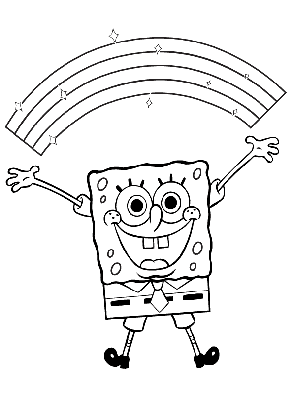 spongebob coloring pages to print - photo #46