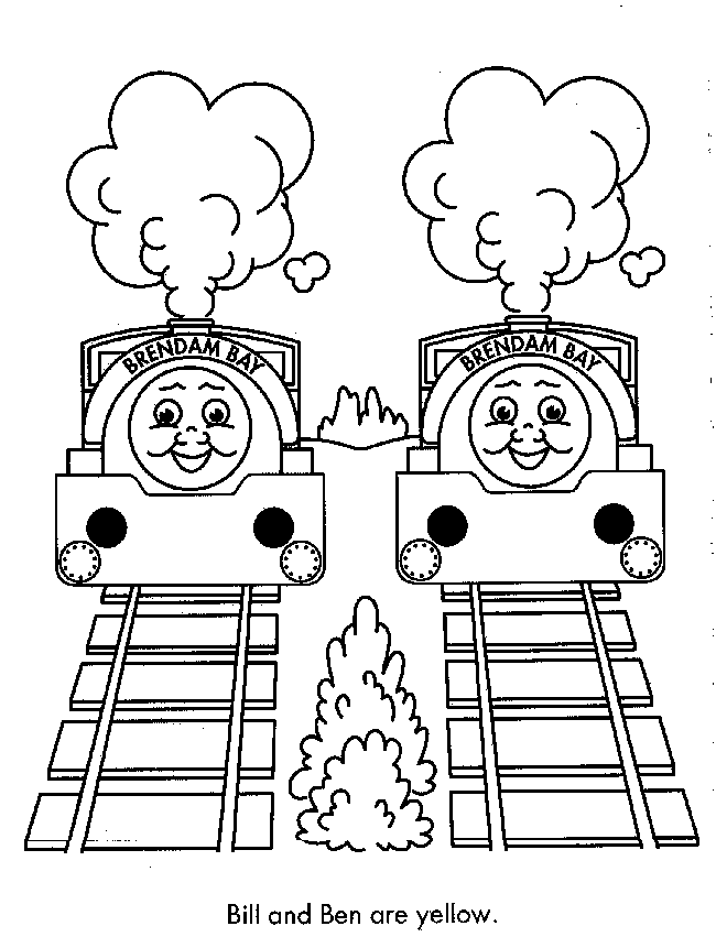 Thomas the Tank Engine Coloring Pages 3  Coloring Kids