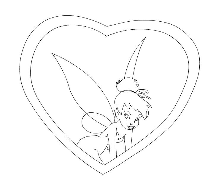 tinkerbell coloring pages 22  coloring kids