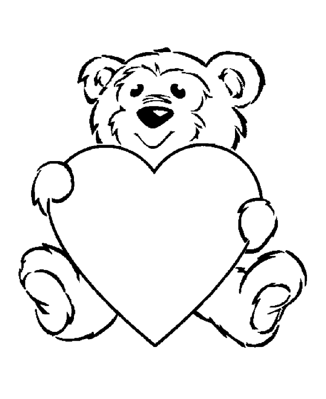 valentine coloring pages for kids jesus - photo #28