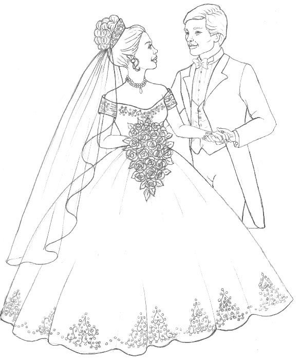 Wedding Coloring Pages (11) Coloring Kids - Coloring Kids