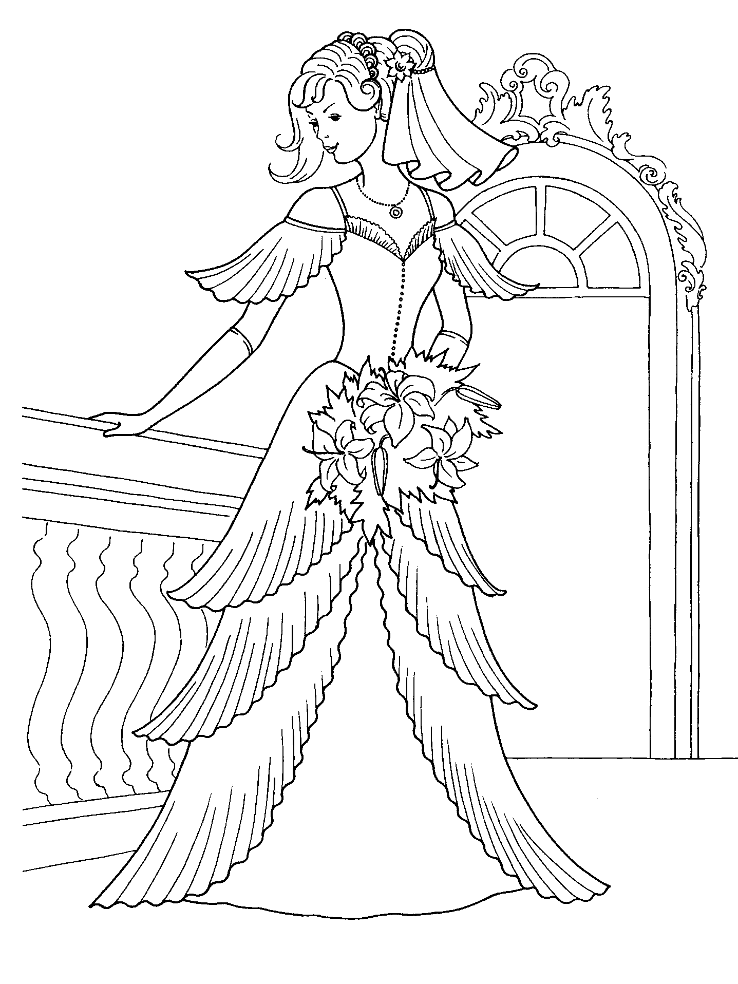 Wedding Coloring Pages (3) Coloring Kids - Coloring Kids