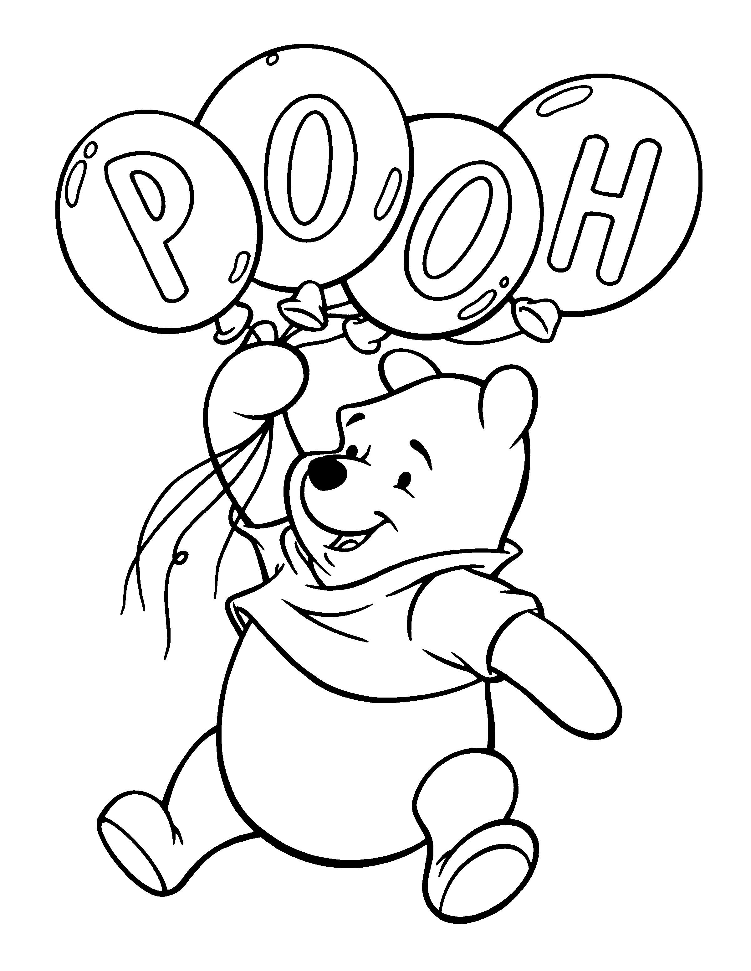 Winnie The Pooh - Coloring Kids