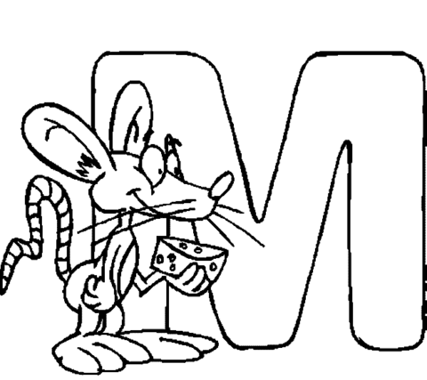 Alphabet Coloring Pages (7)