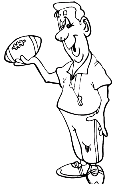 American Football Coloring Pages (4)