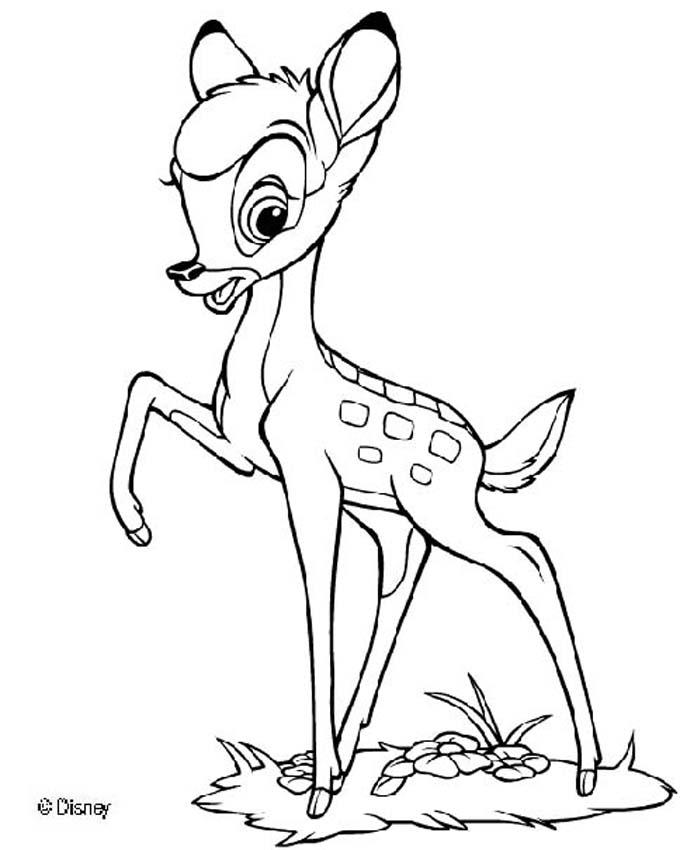 Bambi Coloring Pages Coloring Kids - Coloring Kids