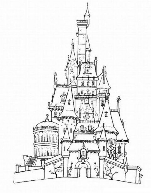 Castles-coloring-page-35