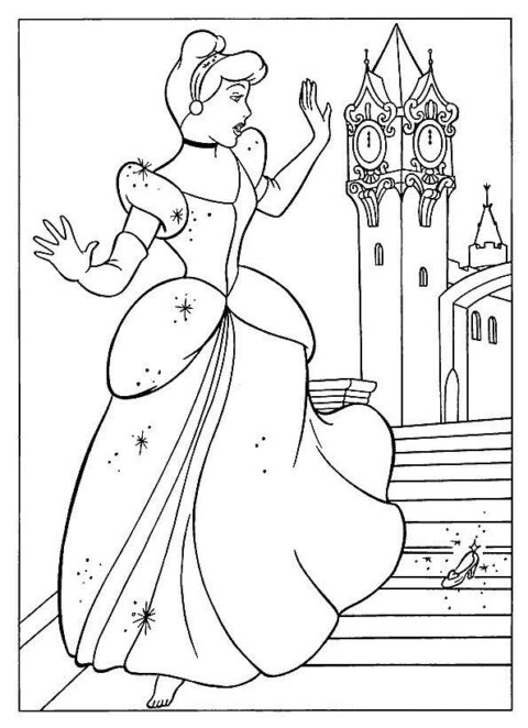 Cinderella-coloring-page-4