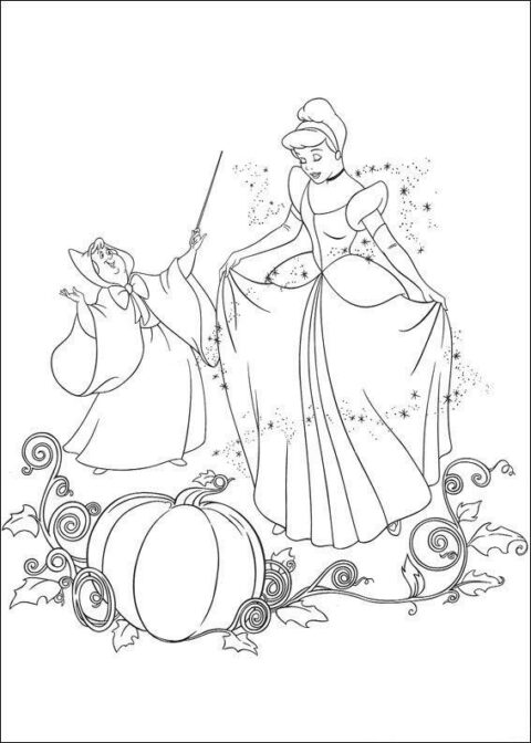 Cinderella-coloring-page-6