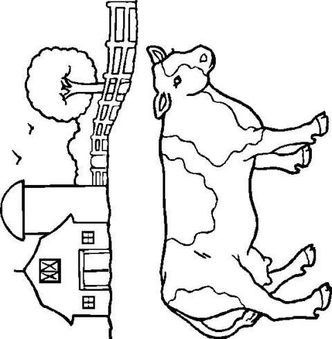 Cows-coloring-page-2