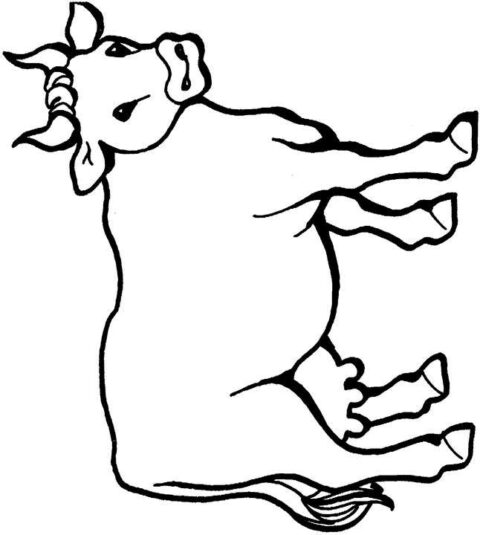 Cows-coloring-page-9