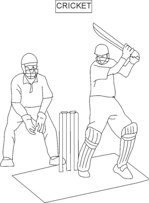 Cricket-Coloring-Pages