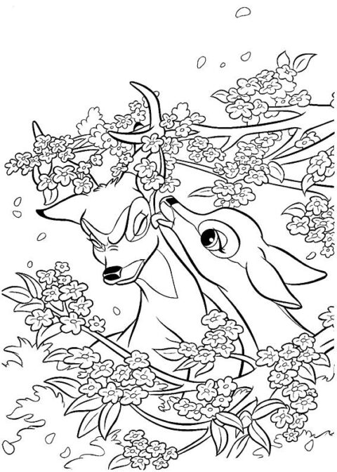 Deers-coloring-page-11