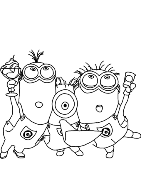 Despicable Me Coloring Pages (1)
