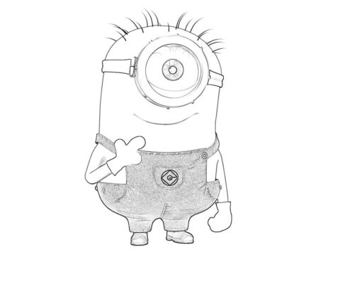 Despicable Me Coloring Pages (7)