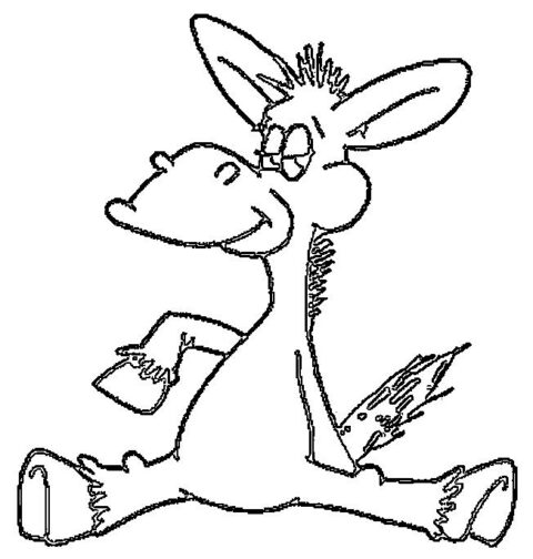 Donkeys-coloring-page-10