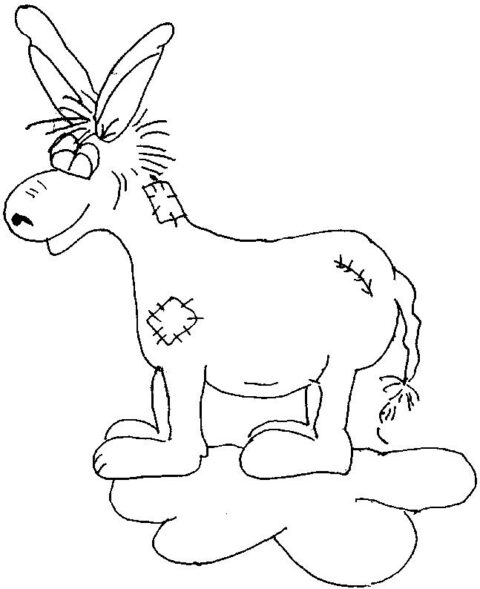 Donkeys-coloring-page-5