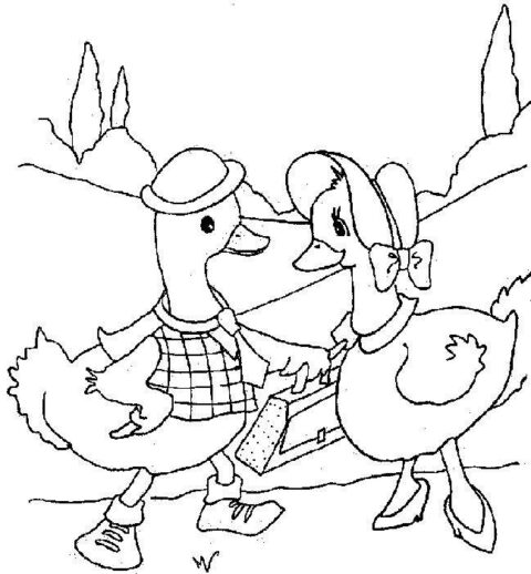 Ducks-coloring-page-12