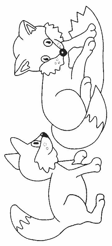 Foxes-coloring-page-11