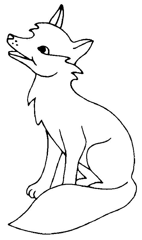 Foxes-coloring-page-2