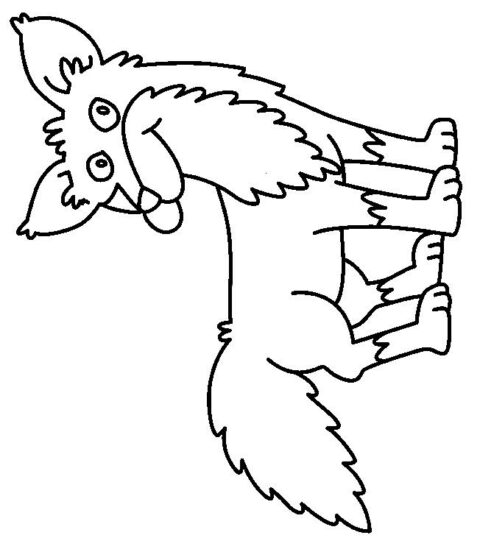 Foxes-coloring-page-4
