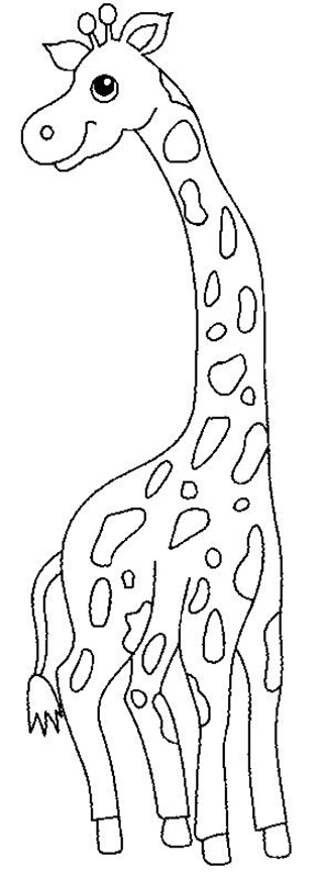 Giraffes-coloring-page-10