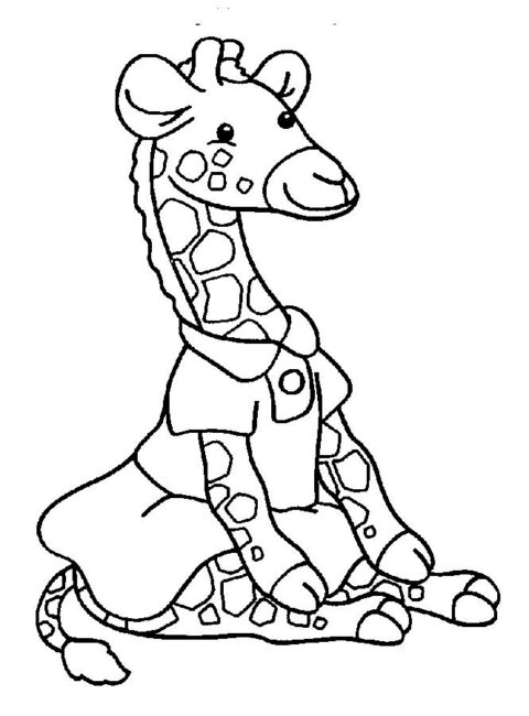 Giraffes-coloring-page-14