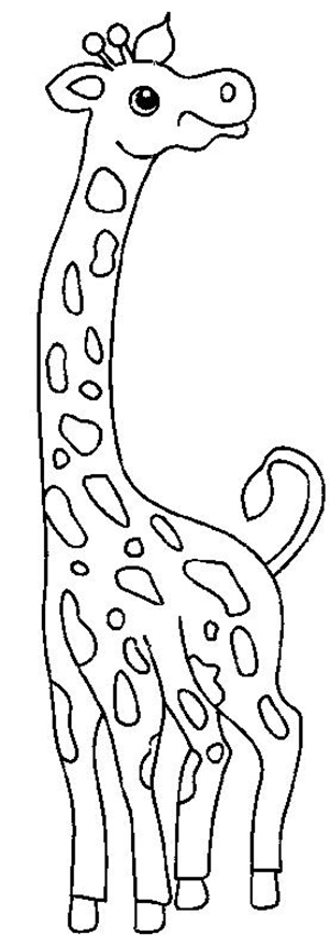 Giraffes-coloring-page-9