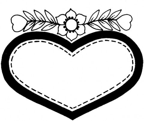 Heart Coloring Pages (5)