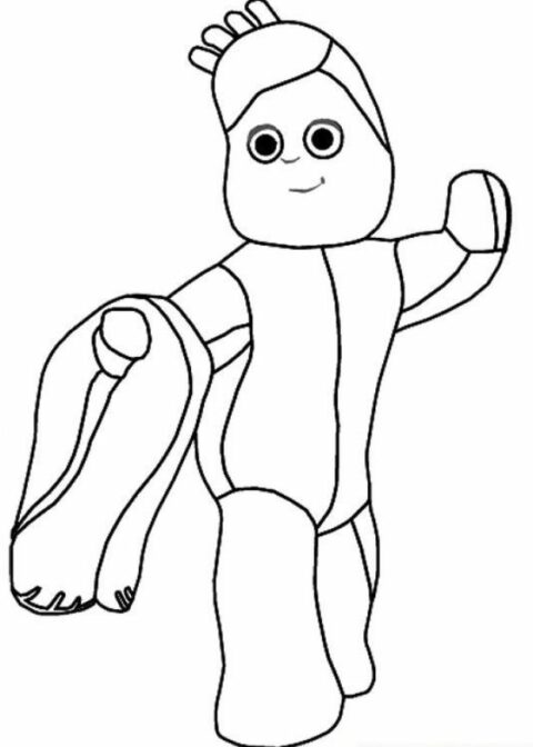 In The Night Garden Coloring Pages