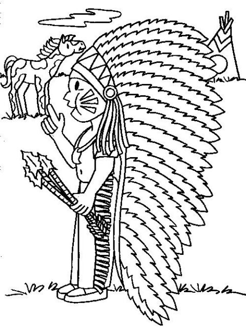 Indians-coloring-page-28
