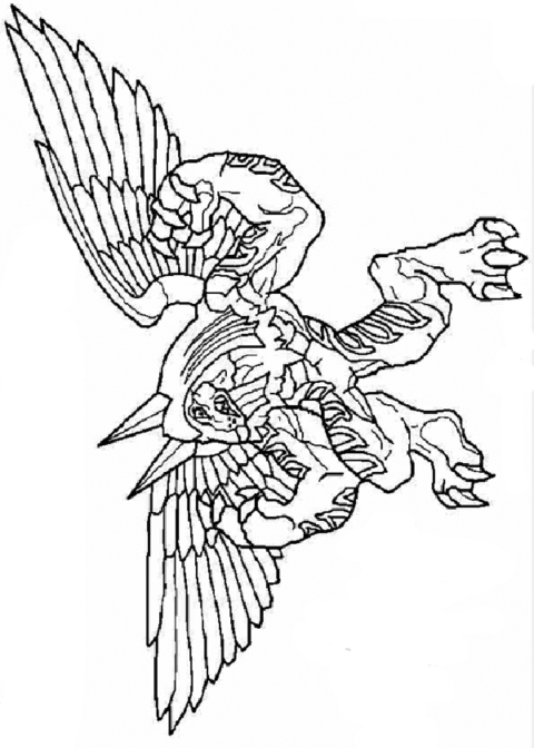 Invizimals Coloring Pages
