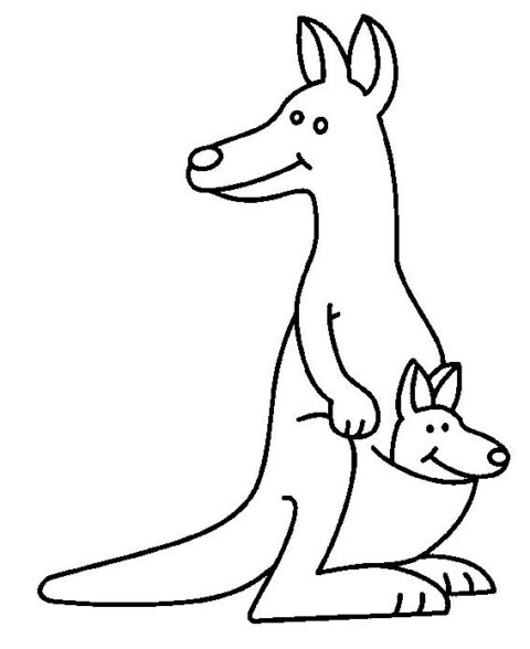 Kangaroos-coloring-page-3