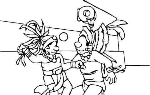 Mayan-Civilization-coloring-page-11