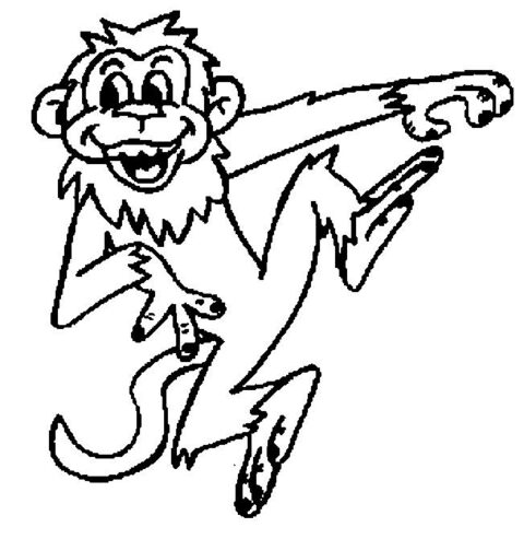 Monkeys-coloring-page-11