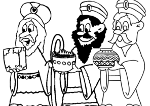 Nativity Coloring Pages