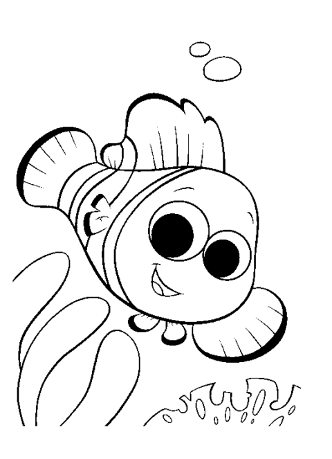 Nemo Coloring Pages